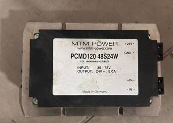 PCMD120 48S24W, przetwornica napięcia 35-75V na 24V 5.0A