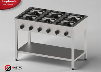 Kuchnia gazowa, Gredil, skręcana, 1200x700x850 mm, P 37.5 kW, G20/20 mbar