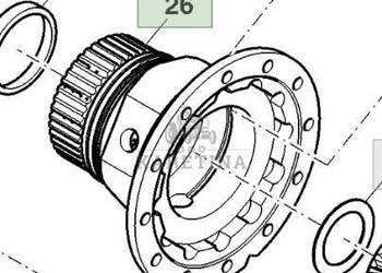 John Deere 9420RX 9470RX 9520RX 9620RX Obudowa Mechanizmu Różnicowego R541…