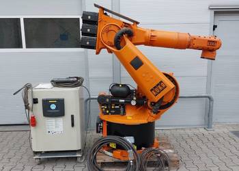 Robot przemysłowy KUKA KR210 szafa KRC1 panel kable ABB