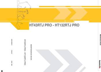 Haulotte HT43RTJ HT132RTJ instrukcja obsługi PL DTR Haulotte HT43RTJ HT132RTJ instrukcja obsługi PL DTR