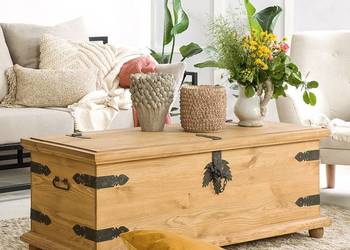 Drewniana skrzynia HACIENDA kufer COS 05 - producent
