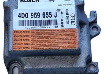 Sensor Sterownik Moduł Poduszki Poduszek Air Bag Audi A8 D2 Lift 4d095