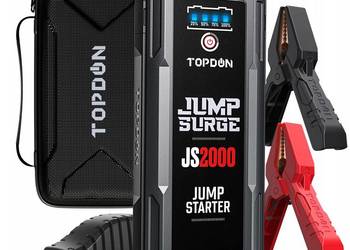 TOPDON JS 2000 Jump Starter 2000A 16000mAh LED Powerbank UL2734 F.vat