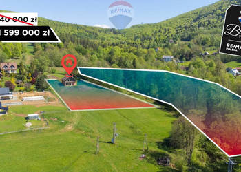 DOM 208mkw 3 odrębne lokale działka 7195mkw