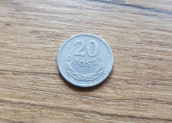 20 groszy 1973r Polska PRL ze znakiem mennicy