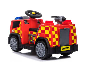 BAWIBUS.PL Auto samochód na akumulator Wóz jeździk STRAŻ POŻARNA autka