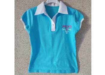 koszulka polo z krótkim rękawem kołnierzykiem bluzka top tshirt