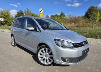 VW Toura 2.0TDI, 7 OSÓB, 177KM, Automat, bezwypadkowy opłacony Szwajcar