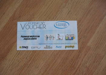 VOUCHER do Fitness Factory w Lublińcu