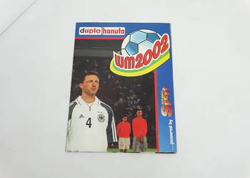UNIKAT! Prawie kompletny plakat Duplo/Hanuta WM 2002 – Stan Kolekcjonerski