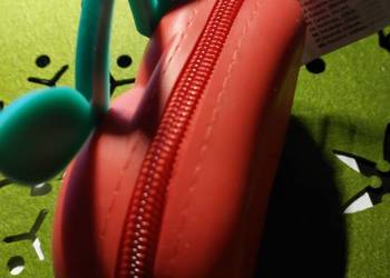 Kosmetyczka z  tworzywa jabłko Nowa