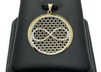 Nowa Złota Zawieszka Próby 585 1,54g Nieskończoność Ocechowana