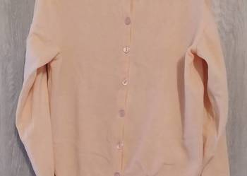 Sweter damski – ROZPINANY – morelowy Sweter damski – ROZPINANY – morelowy