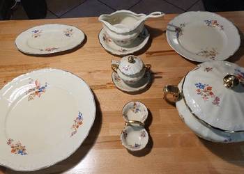 Stara, piękna, śląska porcelana Huta Franciszka