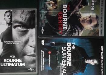 Janon Bourne - 3 dvd, jak nowe, po angielsku, wysyłka
