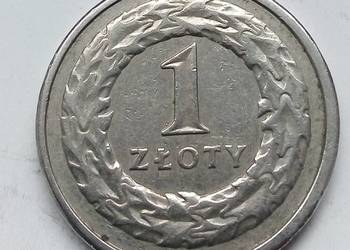 POLSKA-1 ZŁOTY-1991 r-CuNi-
