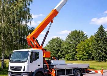 Usługi zwyżką / podnośnikiem koszowym