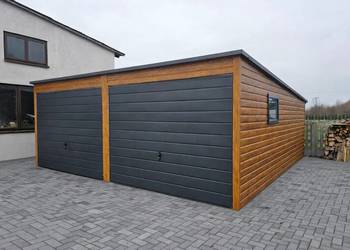 Garaż blaszany domek ogrodowy 6x5
