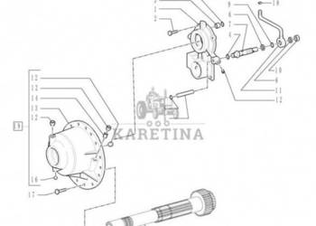 New Holland T6010 Pokrywa 5171865