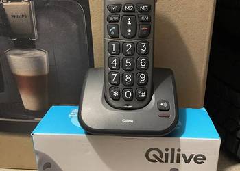 Telefon bezprzewodowy stacjonarny Qilive