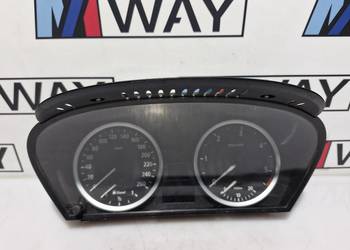 BMW E60 E61 LICZNIK ZEGARY EUROPA ORYGINAŁ  6947363