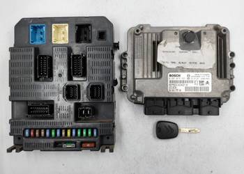 Sterownik Silnika Citroen C4 1.6 HDI 9664257580 0281013332 ZESTAW