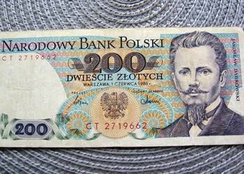 Polska 200 zł 1986r