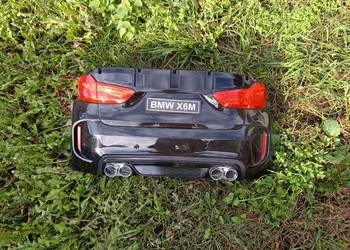 zderzak tylny do BMW X6M uszkodzony na akumulator dla dzieci