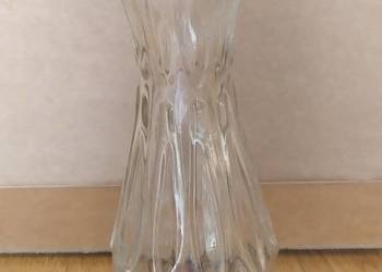 328. WAZON 3 szklany, piękny, wzornictwo PRLu