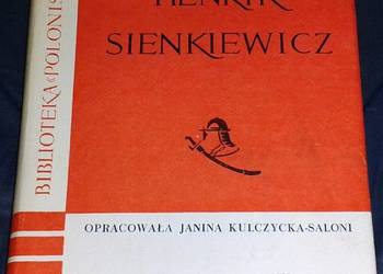 Henryk Sienkiewicz - Janina Kulczycka-Saloni