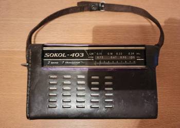 Stare radio sokół 403