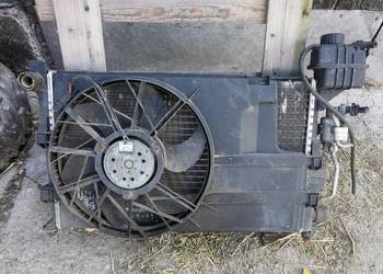 Komplet chłodnic woda klima wentylator mb a-klasa w168 A168