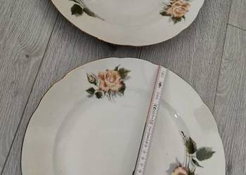 Dwa talerze Tułowice deserowe, 33 cm