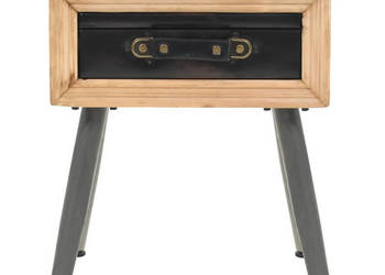 Stolik nocny lite drewno jodłowe 43 x 38 x 50 cm WM-245775