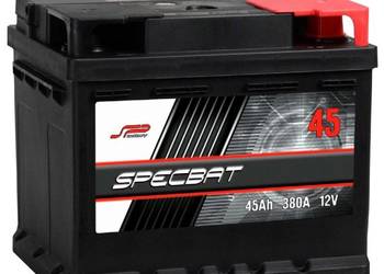 Akumulator SPECBAT 45Ah 380A EN PRAWY PLUS