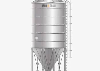 Silos Paszowy Typu SLP Silos paszowy 10T 100 ton na pasze zbiornik