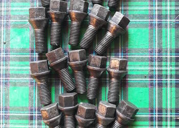 20 x ŚRUBY SZPILKI M12x1,5 x 24,5 mm do felg ALU stan BDB
