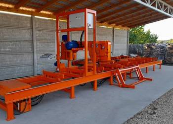 Trak taśmowy Wirex CZ-1/ZM * FILM* Hydraulika * Komputer (wood-mizer)