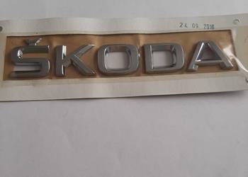 EMBLEMAT NAPIS NA KLAPĘ 5JA 853 687 2ZZ SKODA
