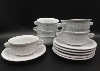 Bulionówki zestaw do zupy z kolekcji Arzberg Daily Colori Points 6szt.