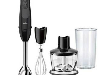 Czarny blender / malakser Braun Multi Quick 3 (Minipimer 3)