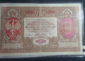 1000 Marek polskich 1916 Generał - RARYTAS