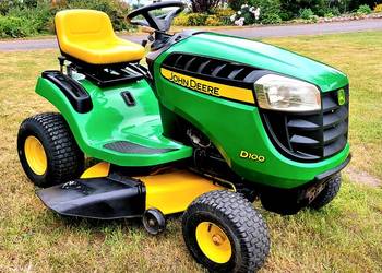 Traktorek ogrodowy John Deere D100, traktorek kosiarka