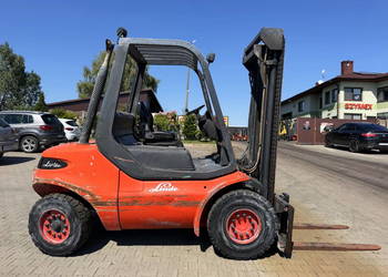 wózek widłowy LINDE H45D diesel PERKINS udźwig 4500kg 3.70m przesuw boczny