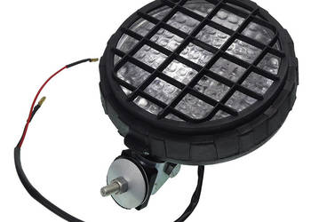 LAMPA ROBOCZA OKRĄGŁA Z KRATKĄ + WŁĄCZNIK 8724.3.09