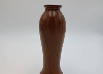 Wazonik wysoki imitacja drewna 22 cm
