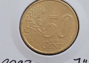 50 Eurocentów Niemcy 2003 r. - men. J