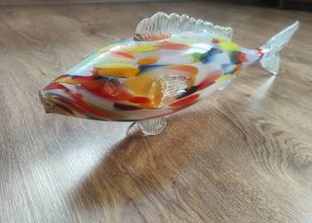 Szklana Ryba PRL 48cm