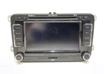 RADIO SKODA SUPERB II 3T0035680 08-15 ODTWARZACZ MULTIMEDIA, STEREO